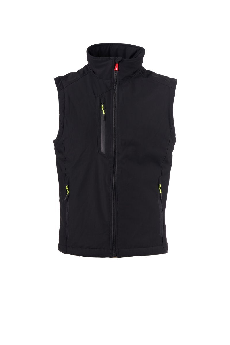 Payper CREEK VEST LITE PAD Imbottito Senza Maniche – Schwarz/Schwarz