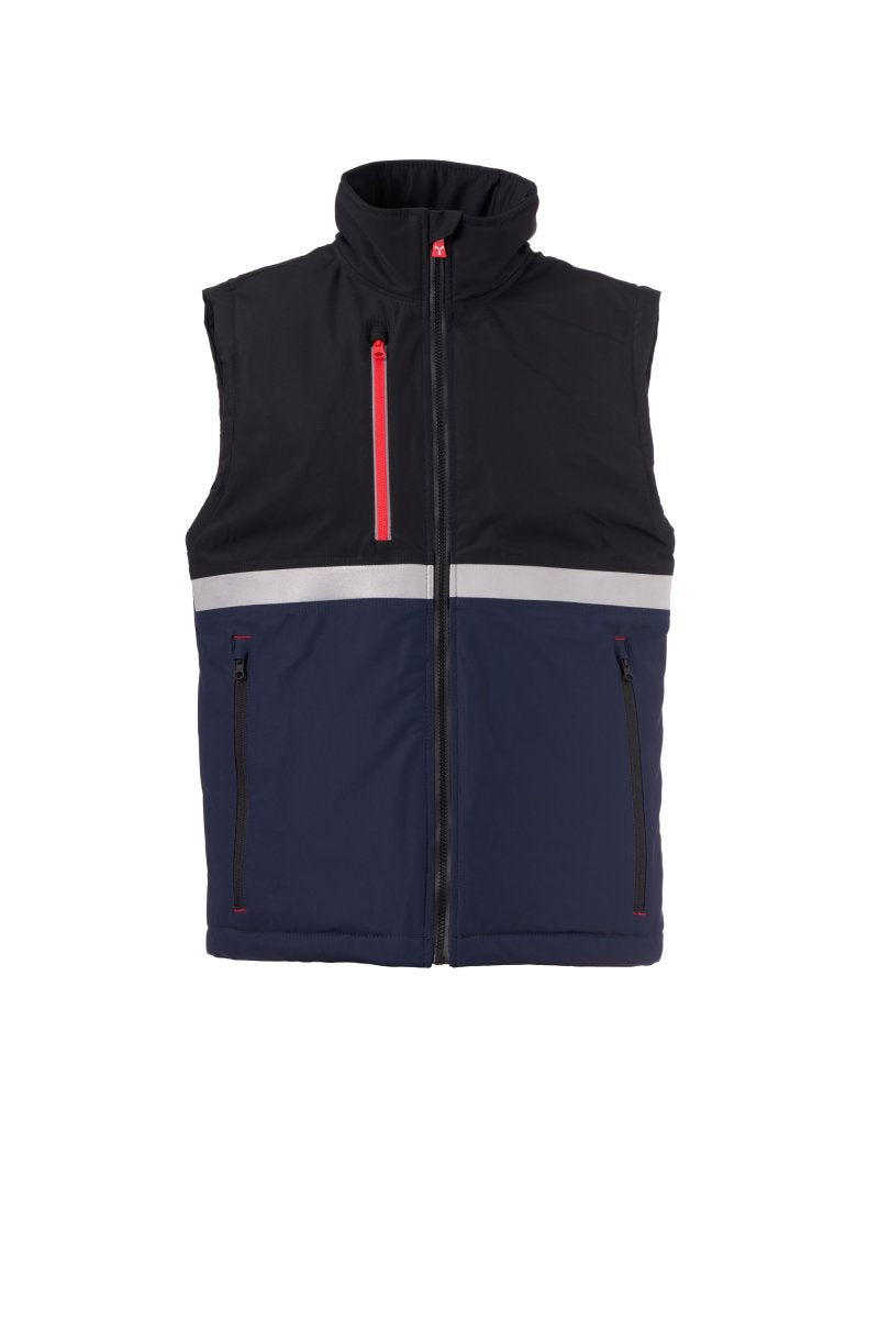 Payper WISE VEST LITE PAD Imbottito Senza Maniche – Marineblau/Schwarz