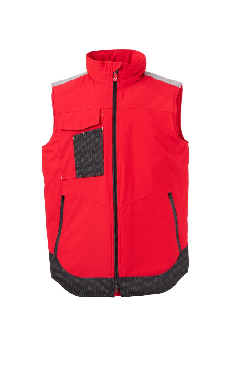 Payper WONDER VEST LITE PAD Imbottito Senza Maniche – Rot/Schwarz