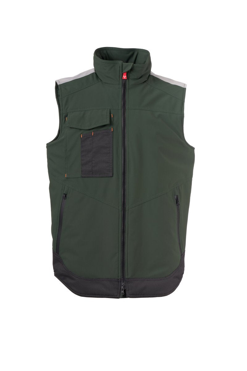 Payper WONDER VEST LITE PAD Imbottito Senza Maniche – Waldgrün/Schwarz