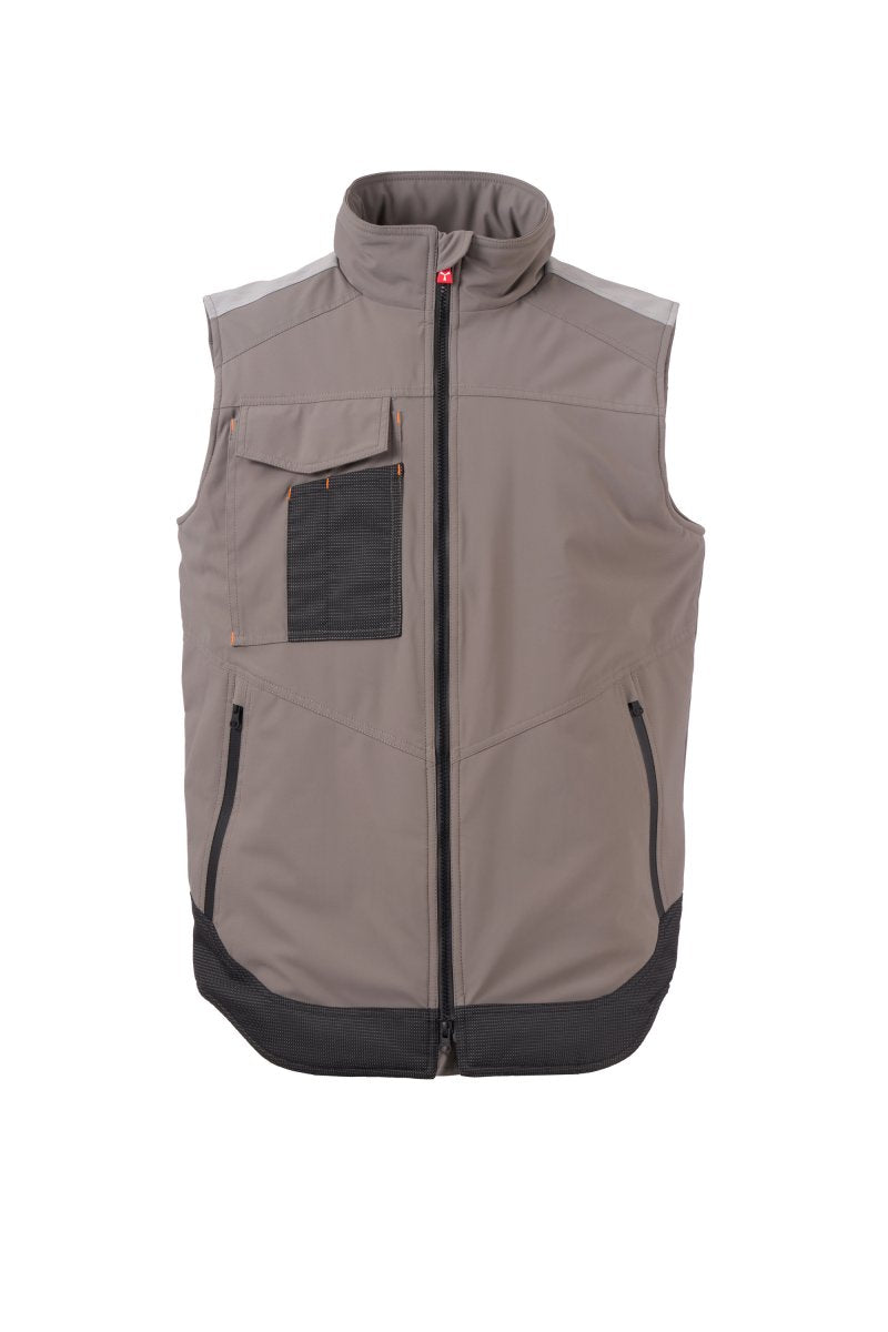 Payper WONDER VEST LITE PAD Imbottito Senza Maniche – Rauchgrau/Schwarz