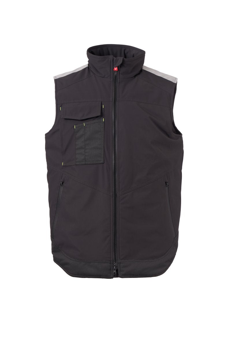 Payper WONDER VEST LITE PAD Imbottito Senza Maniche – Anthrazit/Schwarz