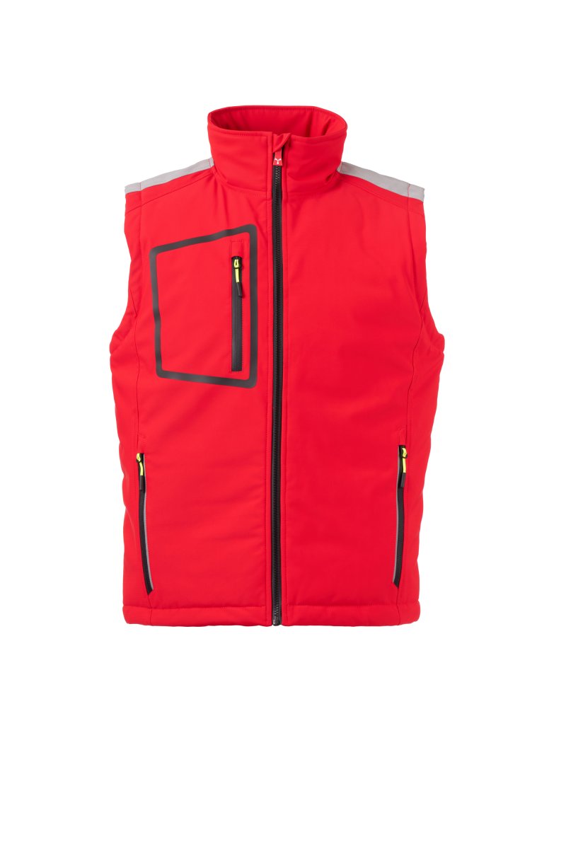 Payper STREAM VEST LITE PAD Imbottito Senza Maniche – Rot/Schwarz