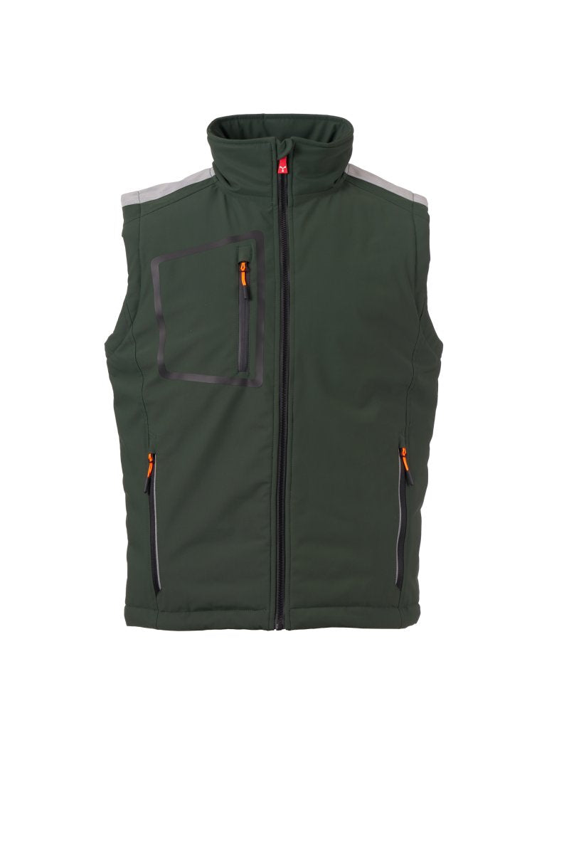 Payper STREAM VEST LITE PAD Imbottito Senza Maniche – Waldgrün/Schwarz