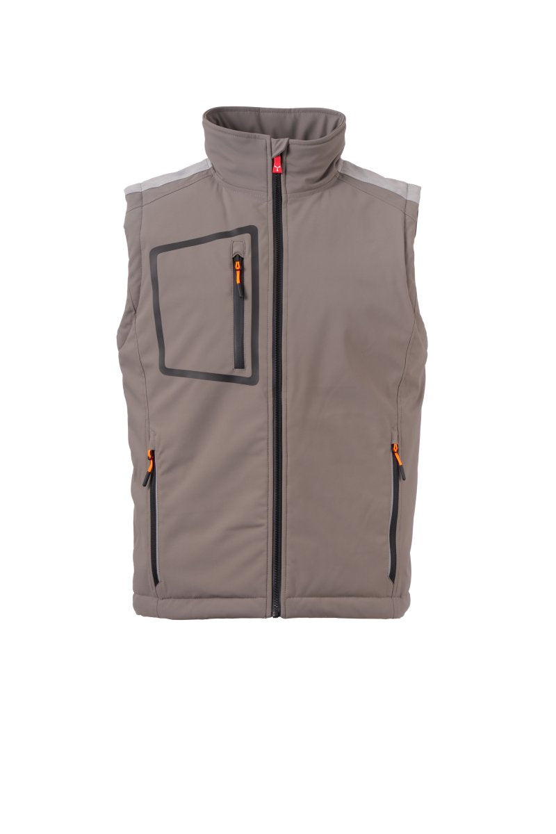 Payper STREAM VEST LITE PAD Imbottito Senza Maniche – Rauchgrau/Schwarz