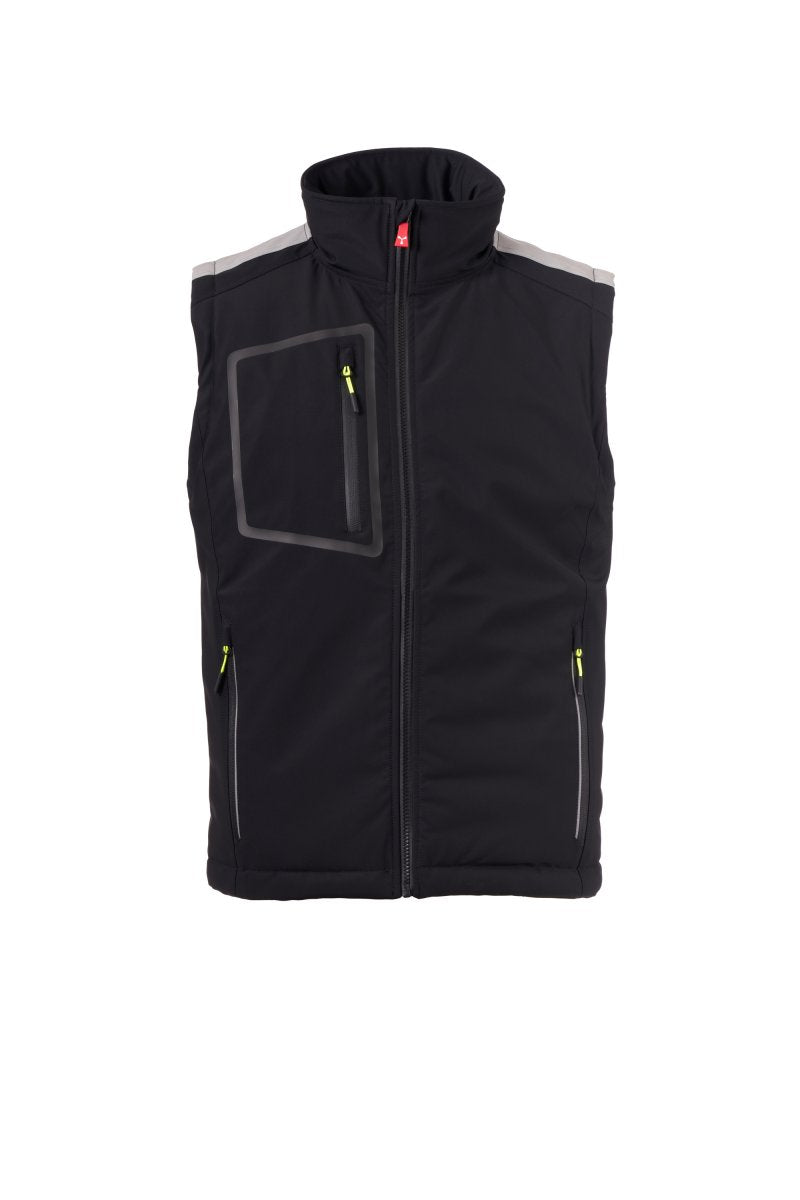 Payper STREAM VEST LITE PAD Imbottito Senza Maniche – Schwarz/Schwarz