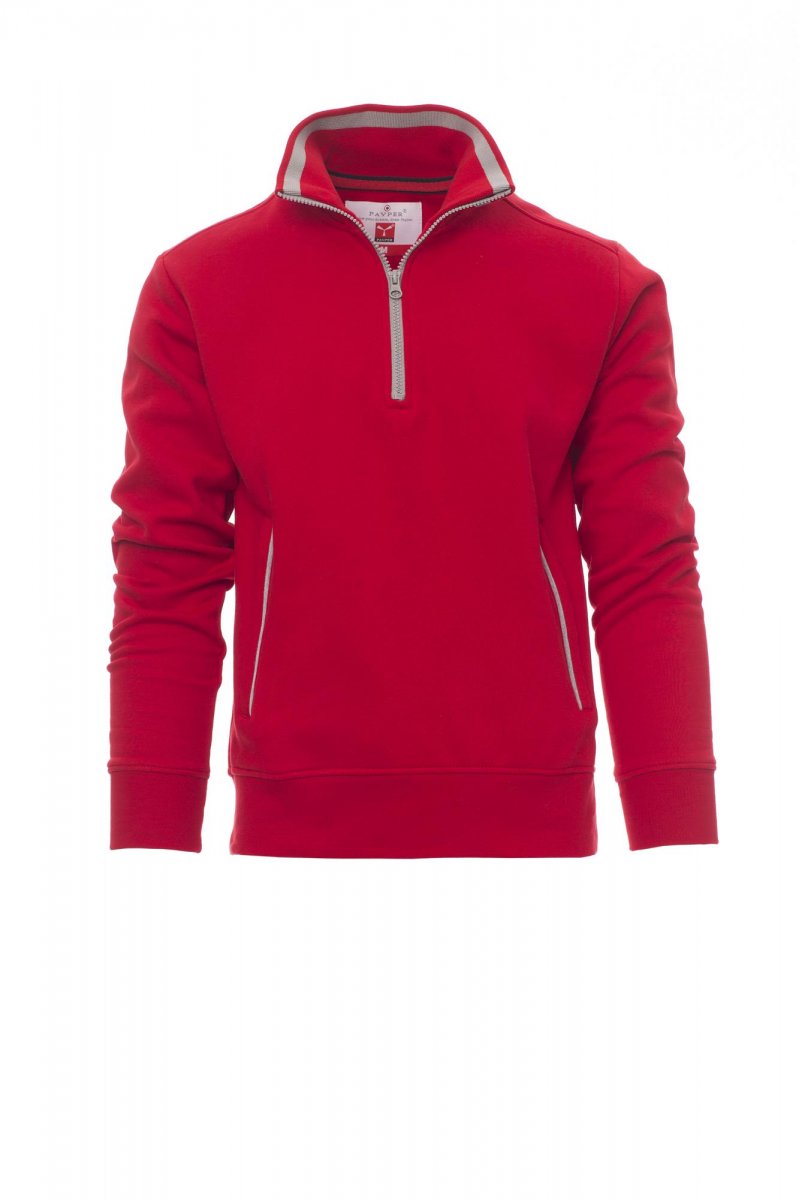 Payper RIO Halb Zip – Rot/Grau