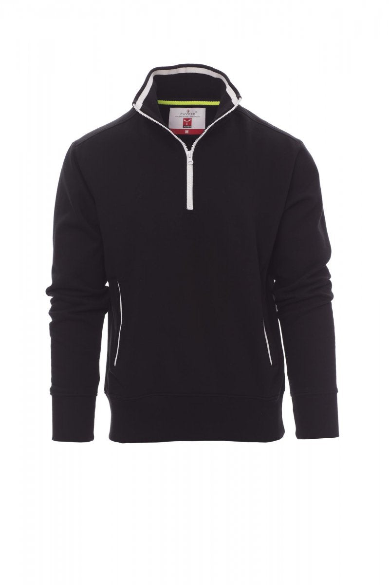 Payper RIO Halb Zip – Schwarz/Weiss