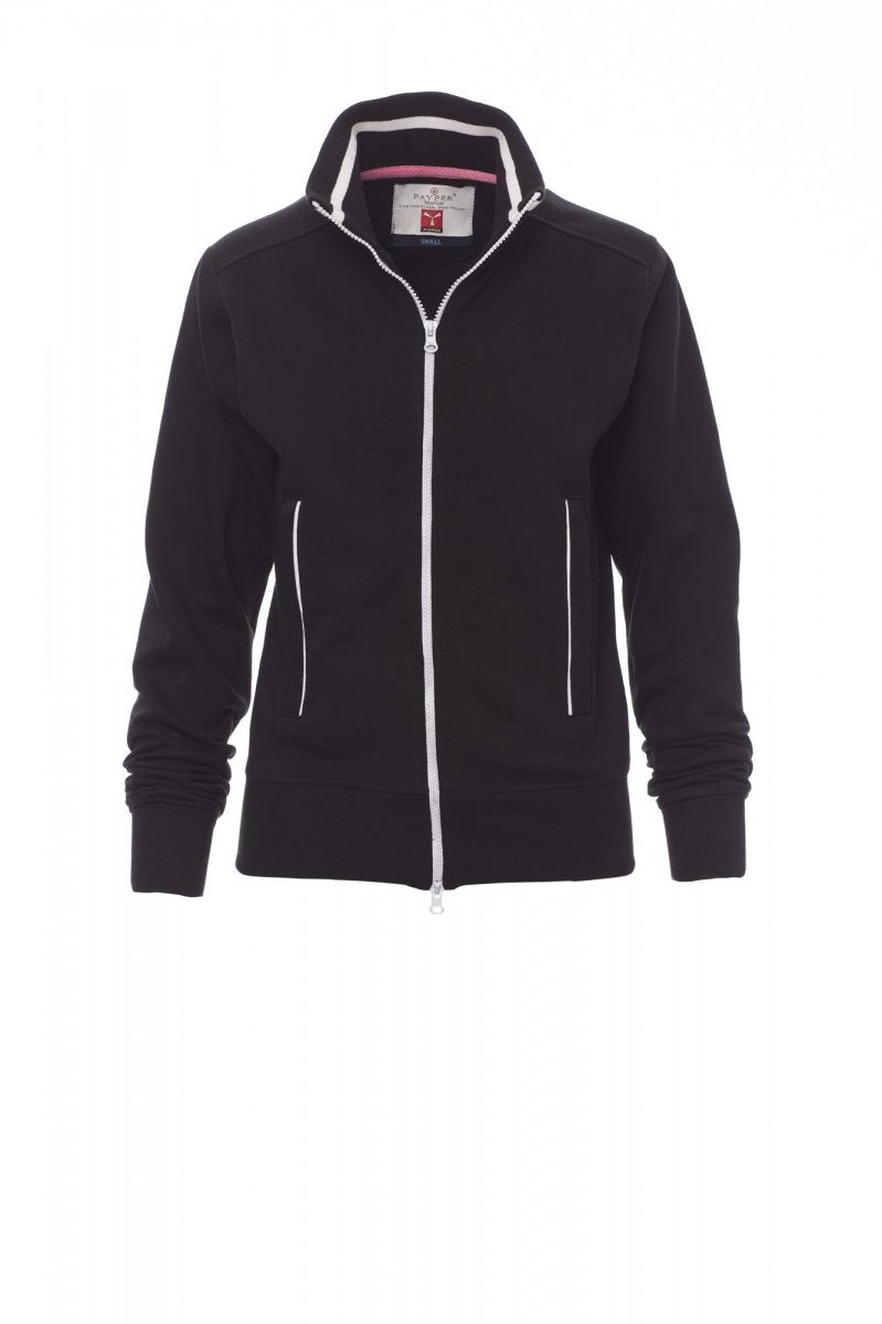 Payper MELBOURNE Full Zip – Schwarz/Weiss