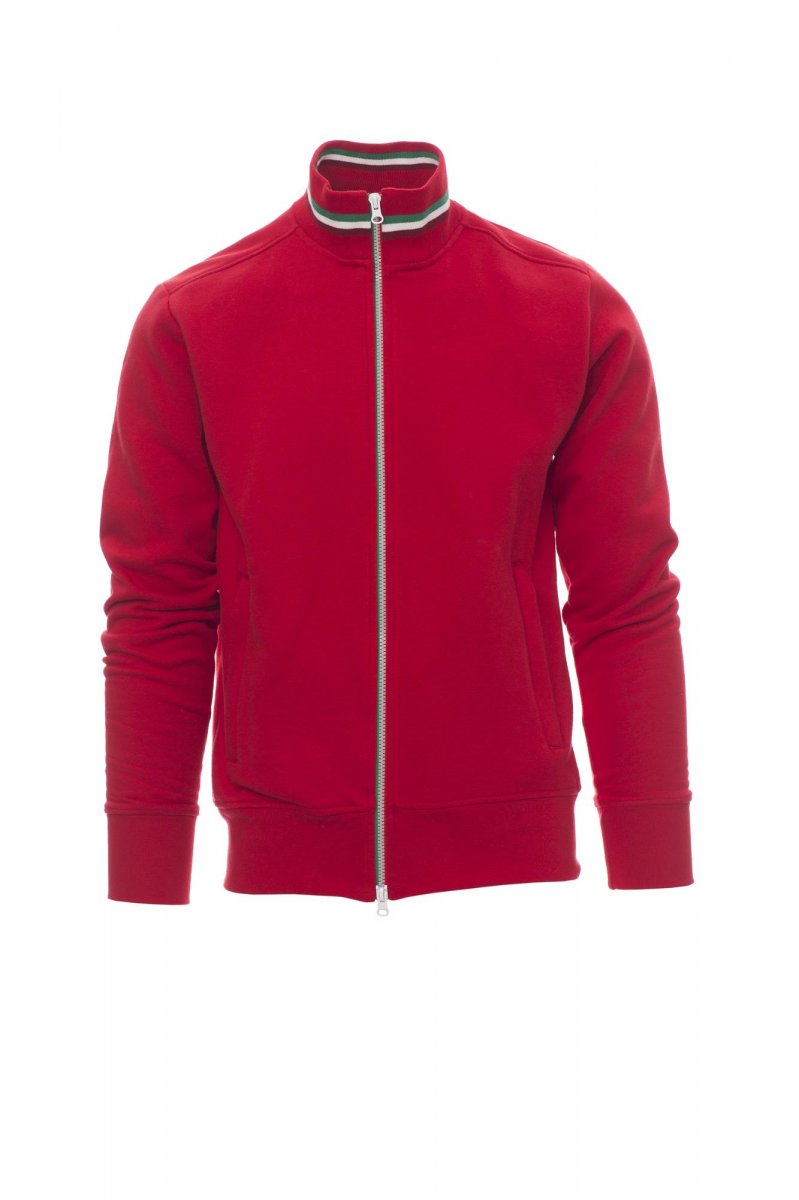 Payper NAZIONALE Full Zip – Rot/Italien