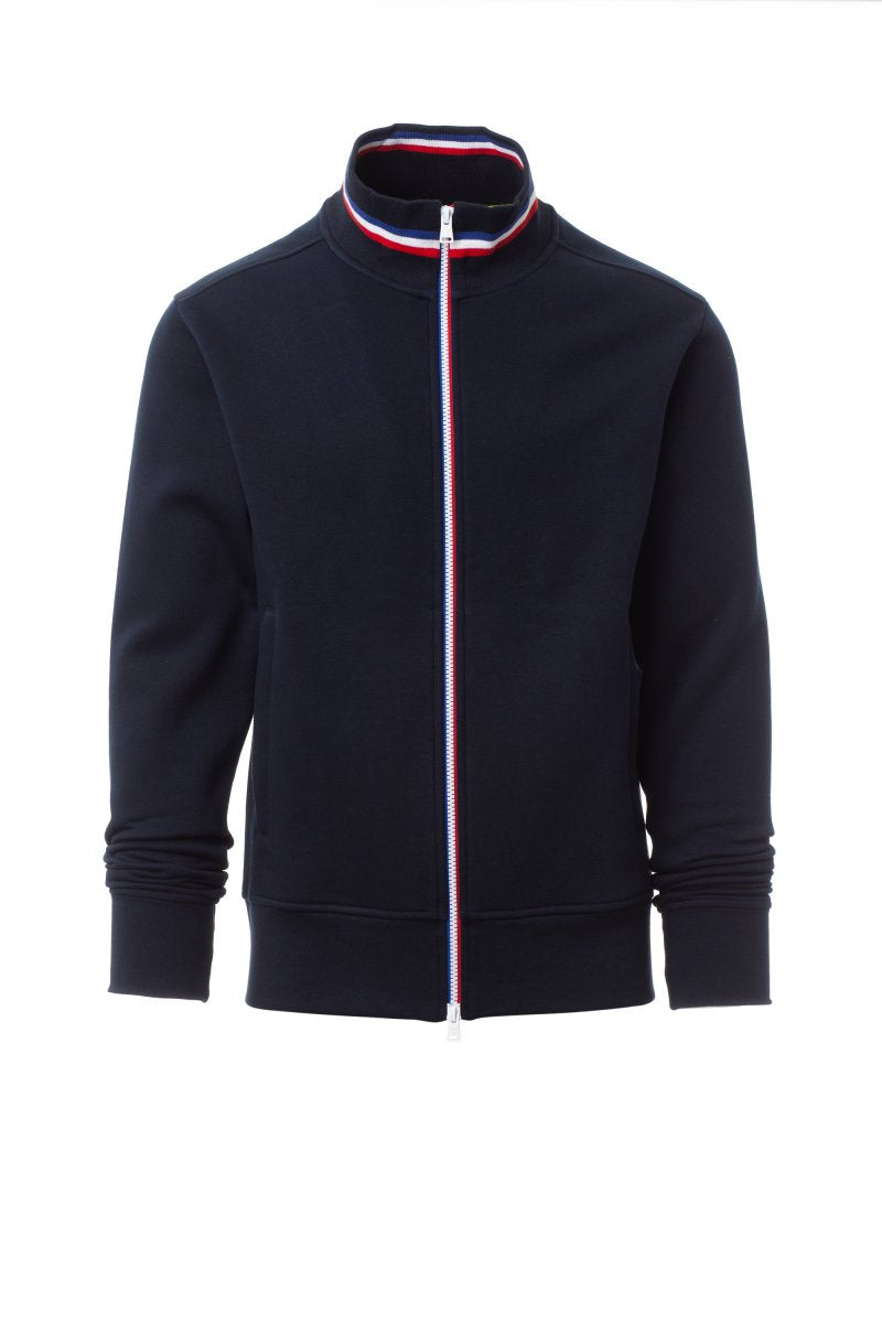 Payper NAZIONALE Full Zip – Marineblau/Frankreich