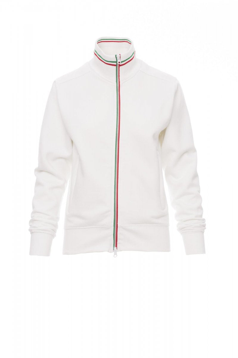 Payper NAZIONALE LADY Full Zip – Weiss/Italien