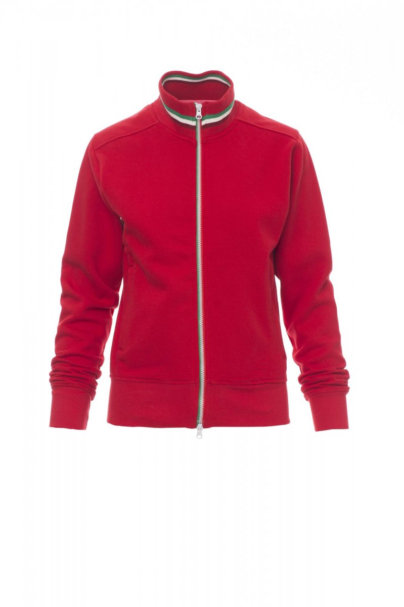 Payper NAZIONALE LADY Full Zip – Rot/Italien