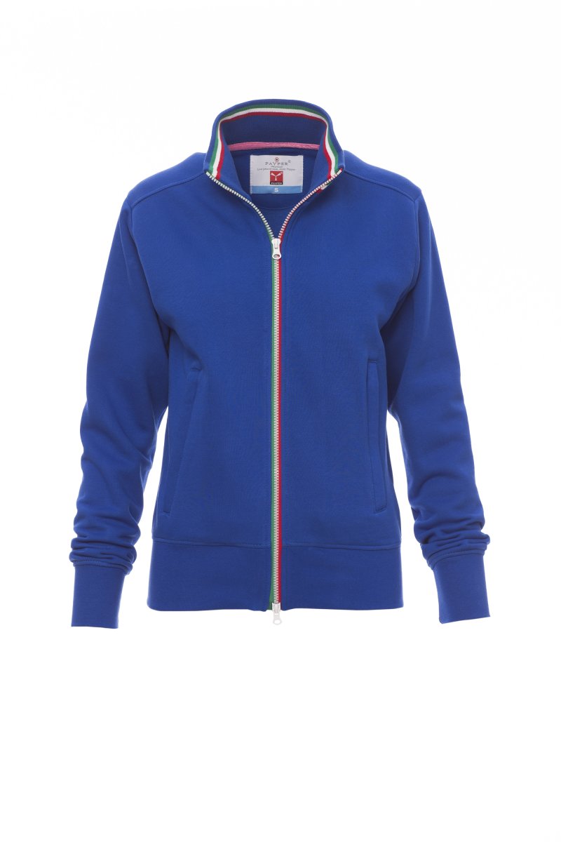 Payper NAZIONALE LADY Full Zip – Königsblau/Italien