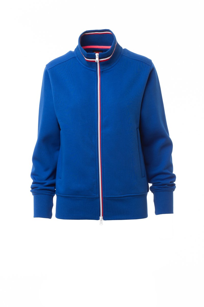 Payper NAZIONALE LADY Full Zip – Blu Royal/Francia