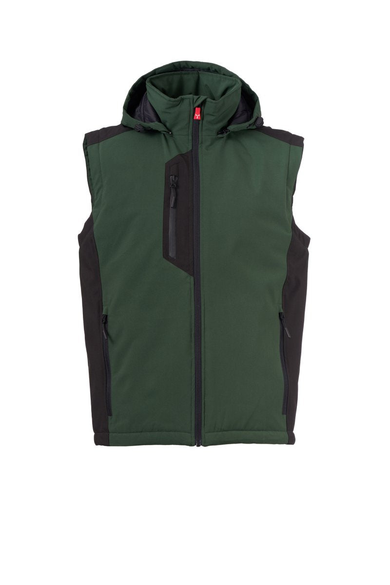Payper GALWAY VEST ULTRALITE PAD 140 Imbottito Senza Maniche – Waldgrün/Schwarz