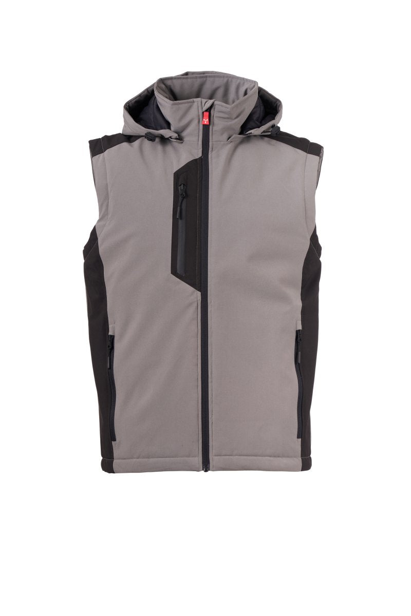 Payper GALWAY VEST ULTRALITE PAD 140 Imbottito Senza Maniche – Rauchgrau/Schwarz