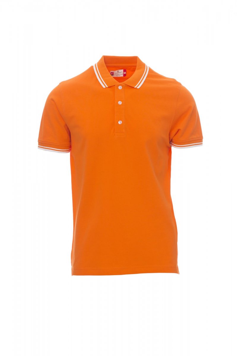 Payper SKIPPER Kurzärmelig – Orange/Weiss