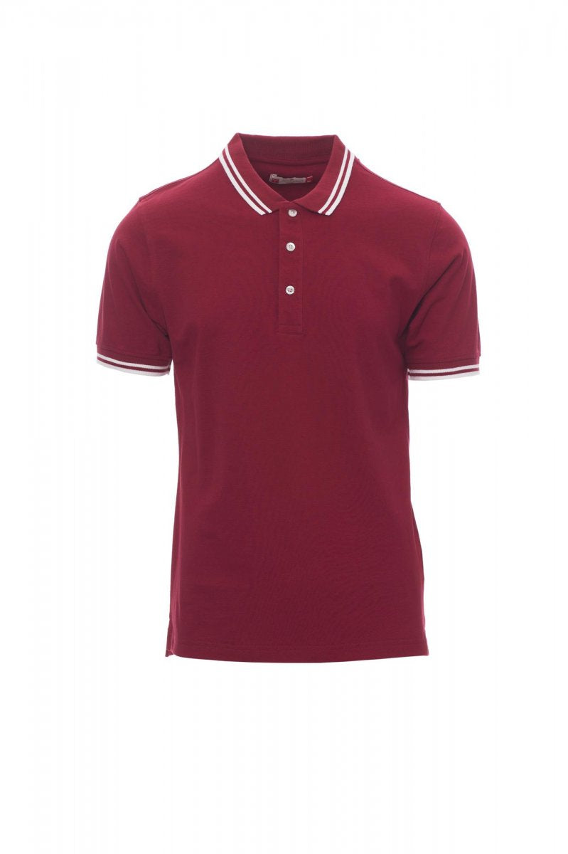 Payper SKIPPER Kurzärmelig – Bordeaux/Weiss