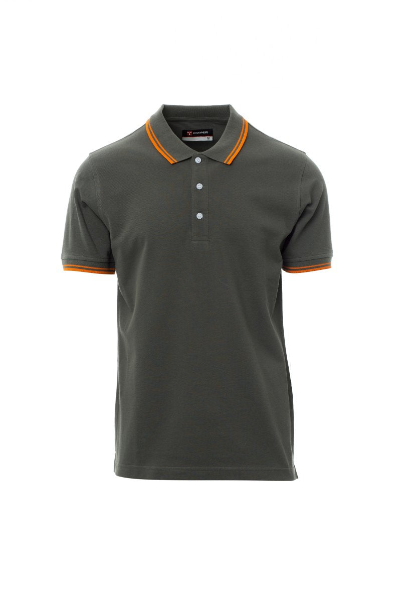 Payper SKIPPER Kurzärmelig – Rauchgrau/Orange