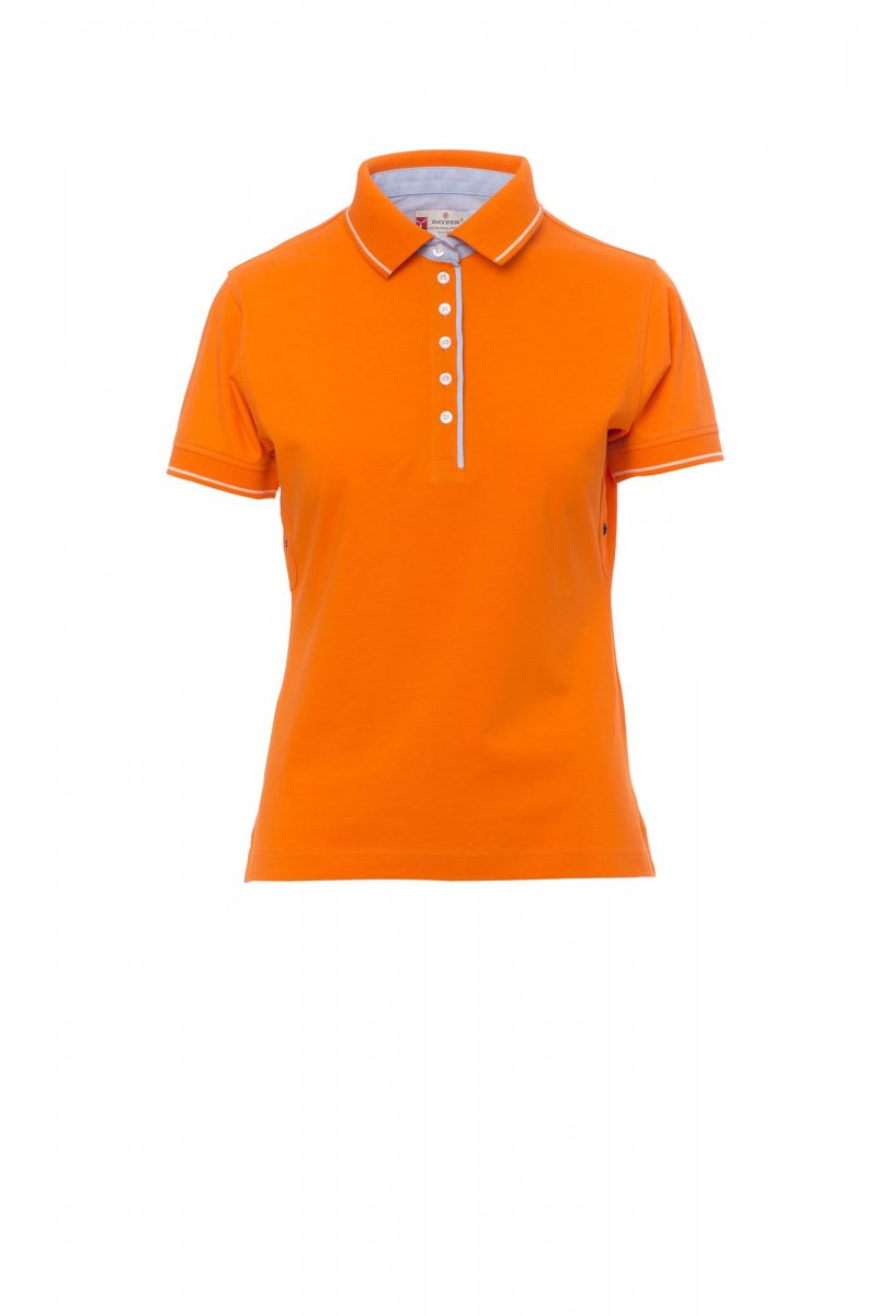 Payper LEEDS Kurzärmelig – Orange/Weiss
