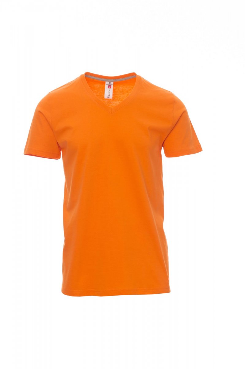 Payper V-NECK Kurzärmelig – Orange