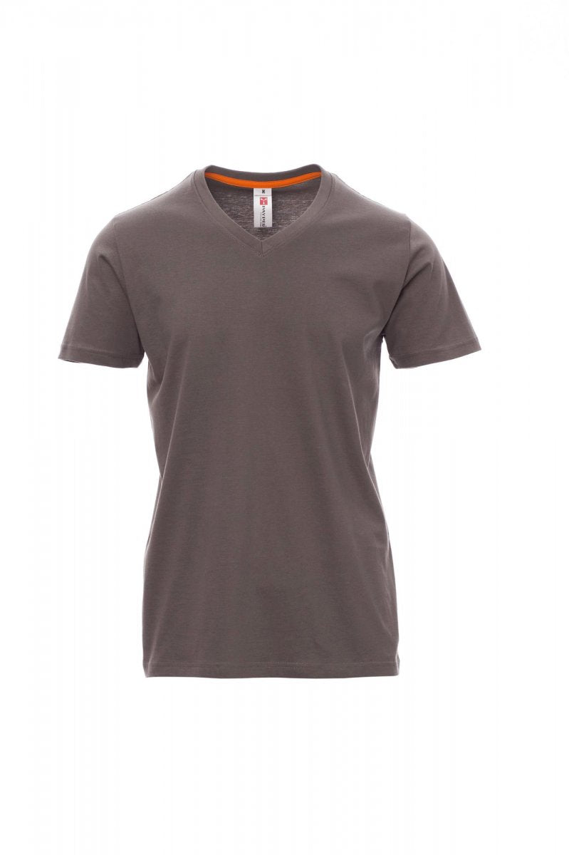 Payper V-NECK Kurzärmelig – Rauchgrau