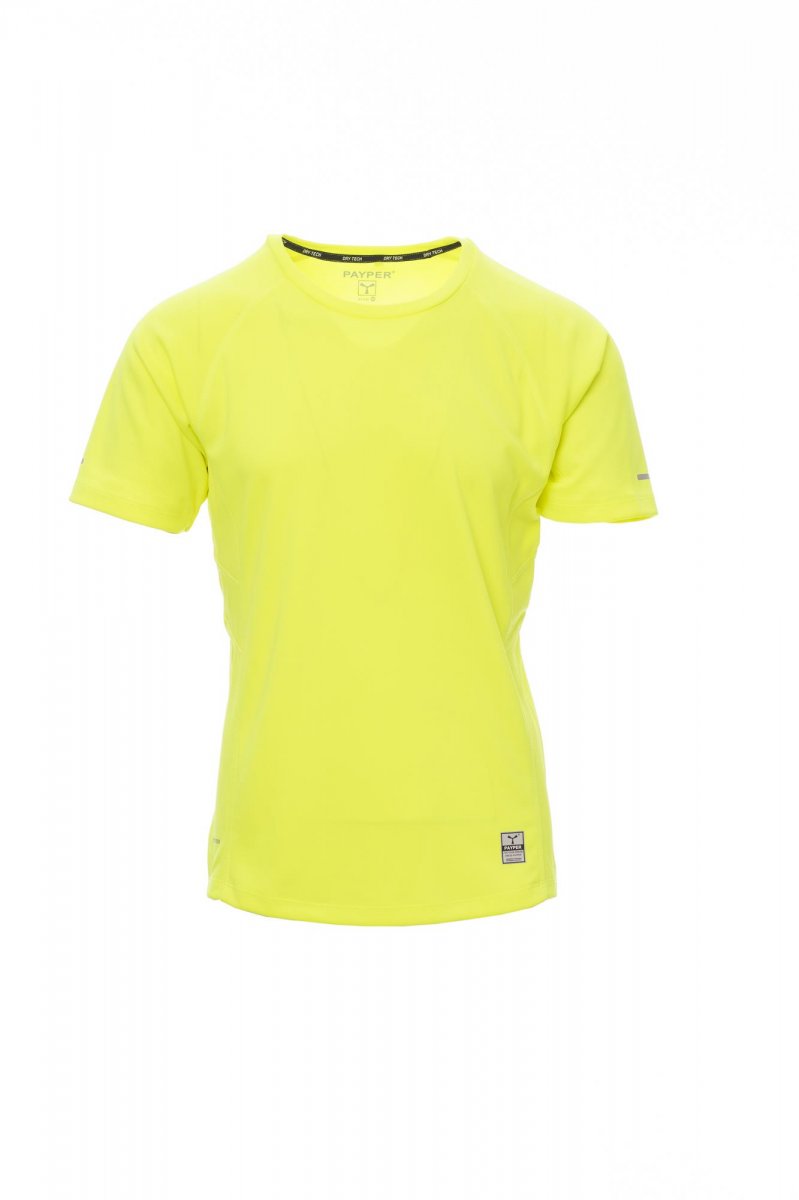 Payper RUNNING Kurzärmelig – Fluogelb