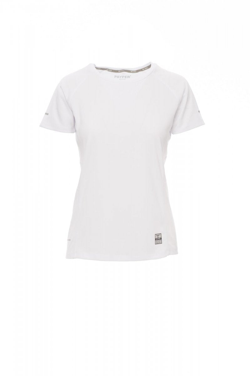 Payper RUNNING LADY Kurzärmelig – Weiss