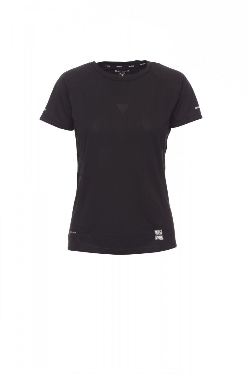 Payper RUNNING LADY Kurzärmelig – Schwarz