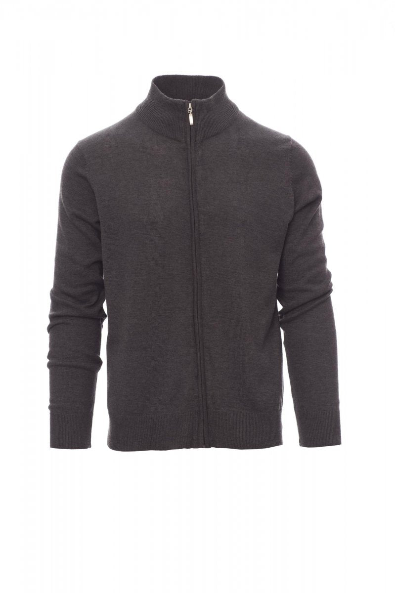 Payper BOARDING MELANGE Full Zip – Aschgrau Meliert