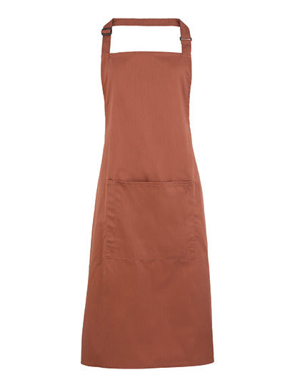 Colours Collection Bib Apron With Pocket (PW154)