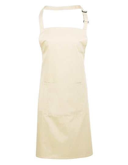 Colours Collection Bib Apron With Pocket (PW154)