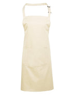 Colours Collection Bib Apron With Pocket (PW154)