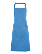 Colours Collection Bib Apron With Pocket (PW154)