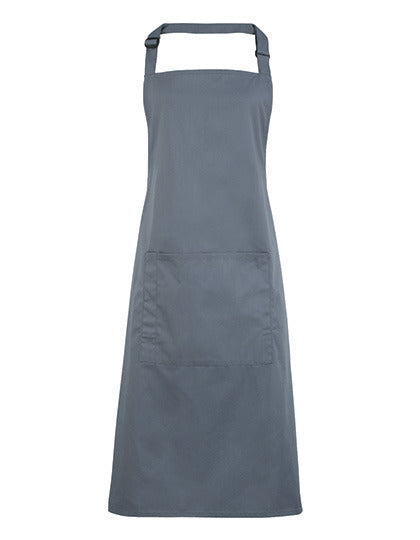 Colours Collection Bib Apron With Pocket (PW154)