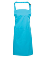 Colours Collection Bib Apron With Pocket (PW154)