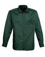 Men´s Poplin Long Sleeve Shirt (PW200)