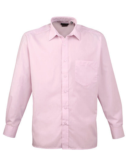 Men´s Poplin Long Sleeve Shirt (PW200)