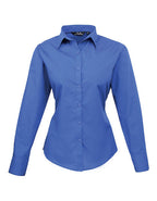Women´s Poplin Long Sleeve Blouse (PW300)