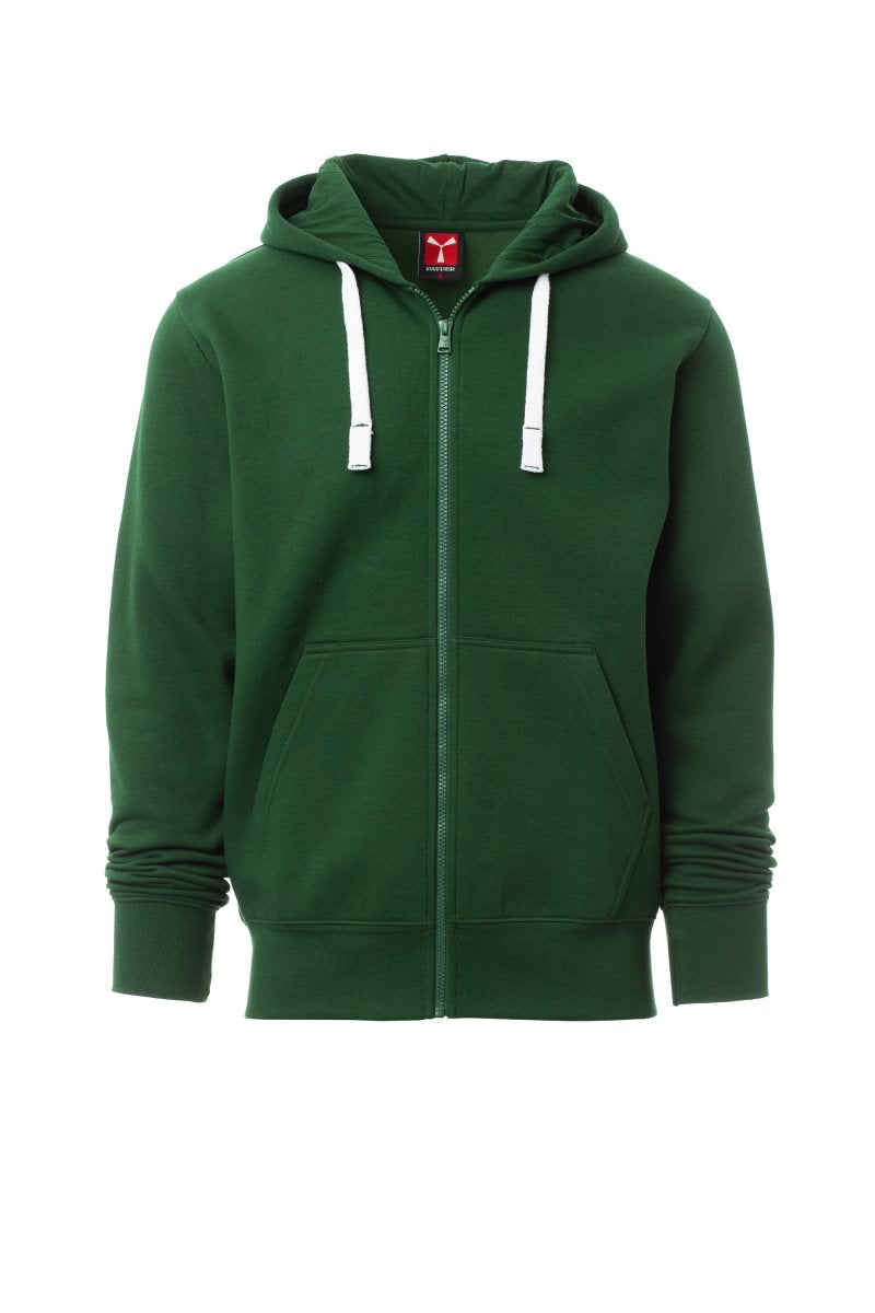 Payper PORTLAND Full Zip Con Cappuccio – Grün