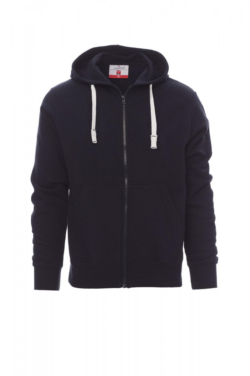 Payper PORTLAND Full Zip Con Cappuccio – Marineblau