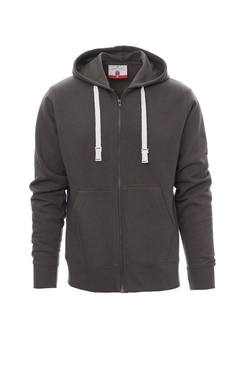 Payper PORTLAND Full Zip Con Cappuccio – Rauchgrau