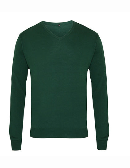 Men´s V-Neck Knitted Sweater (PW694)