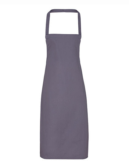 Organic Cotton Bib Apron (No Pocket) (PW102)