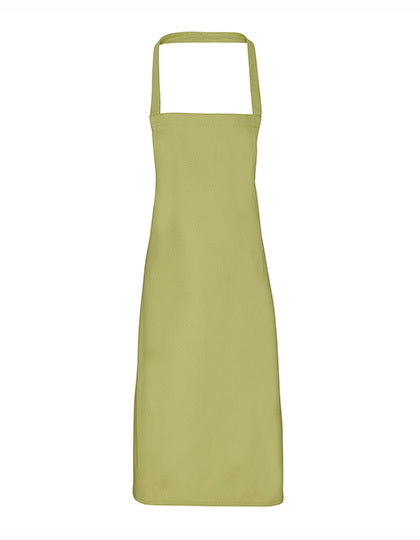 Organic Cotton Bib Apron (No Pocket) (PW102)