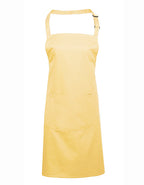 Colours Collection Bib Apron With Pocket (PW154)