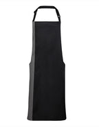 Colours Collection Contrast Bib Apron (PW162)