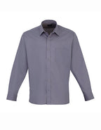 Men´s Poplin Long Sleeve Shirt (PW200)