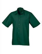 Men´s Poplin Short Sleeve Shirt (PW202)
